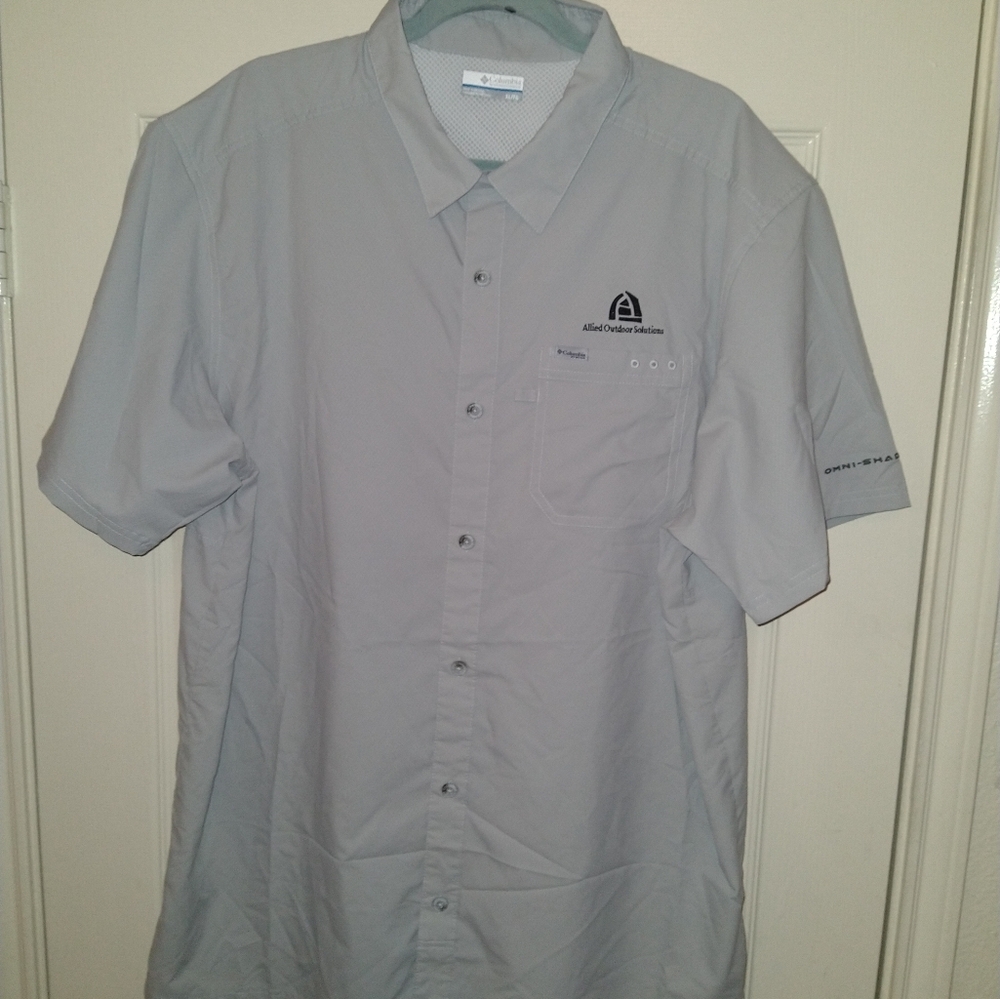 Columbia PFG Vented Outdoor Fishing Shirt Men's sz XL